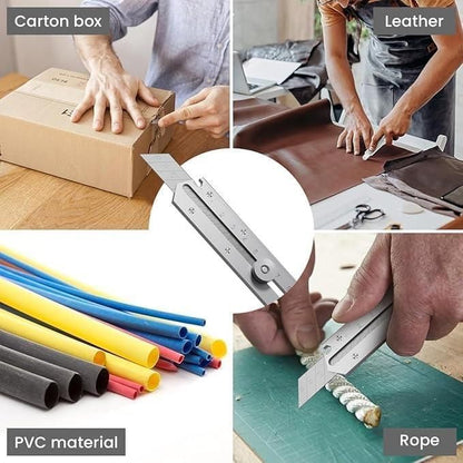 6 in 1 Stainless Steel Utility Knife