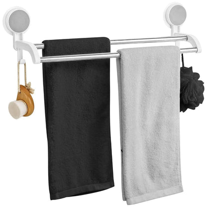 Stainless Steel Wall Mount Bathroom Towel Holder (Pack of 1)
