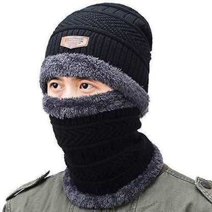 Unisex Woolen Cap Set Pack of 2