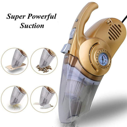 2 in 1 Car Vacuum Cleaner with Tyre Inflator