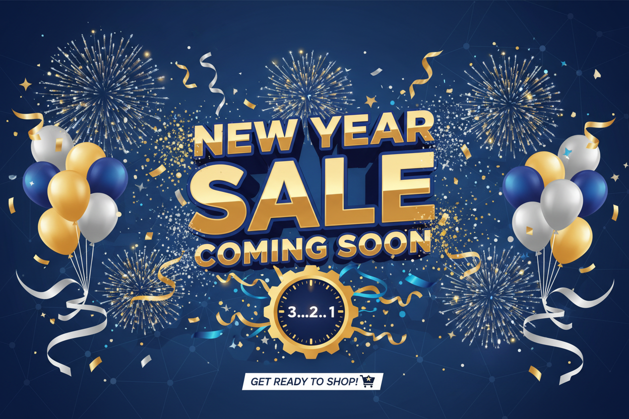 New YEAR SALE IS COMING 